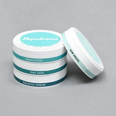 Round Ink Pads Label Set - ChromaBloom Delights Fresh Dye Ink Bundle