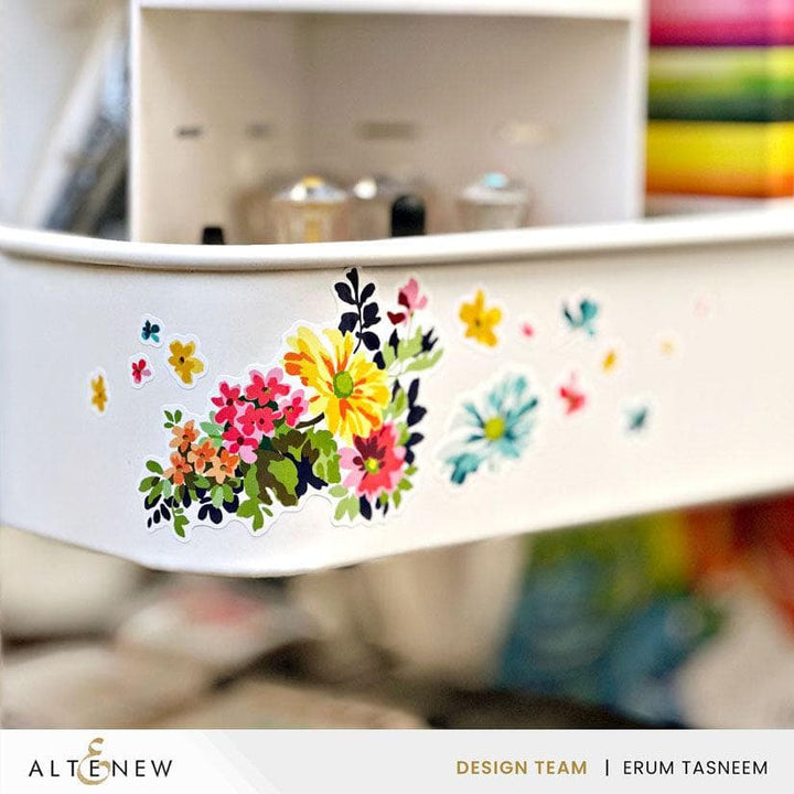 Round Ink Pads Label Set - Vividly Versatile Fresh Dye Ink Bundle