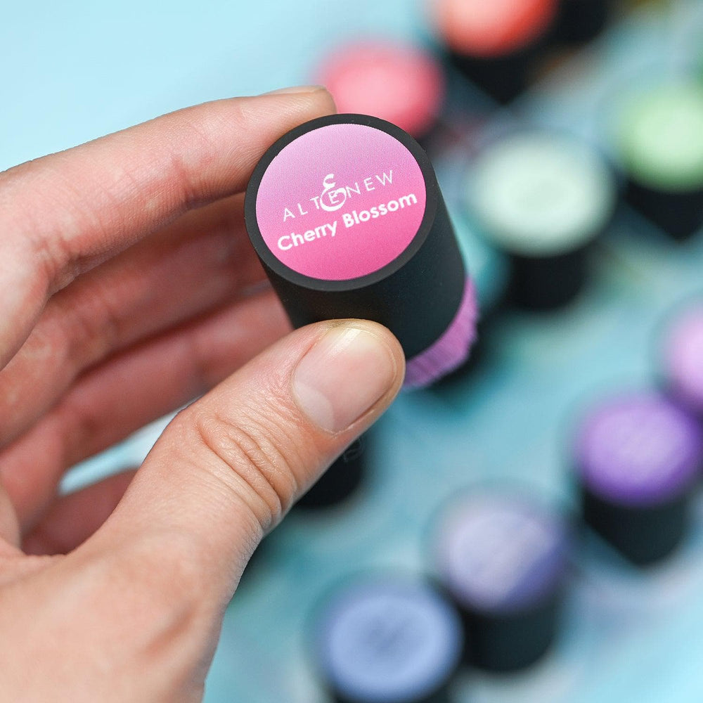 Misil Craft Decals Small Ink Blending Brush Label Set - All Crisp Dye Ink Colors (4 Sheets)