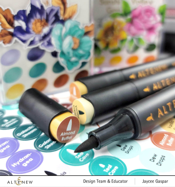 Altenew | Card Making, Scrapbooking & Paper-Crafting Supplies! Decals Sunshine Valley & Water Garden Marker Topper Decal Set - Small