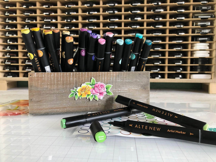 Altenew | Card Making, Scrapbooking & Paper-Crafting Supplies! Decals Sunshine Valley & Water Garden Marker Topper Decal Set - Small