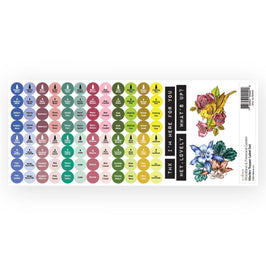 Woodland & Firewood Garden Marker Topper Label Set (L&M)