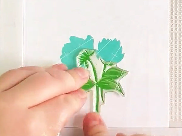 Use the stamp set to stamp your desired image.