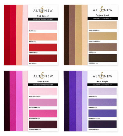 Altenew Paper Bundle Modern Colors Gradient Cardstock Bundle