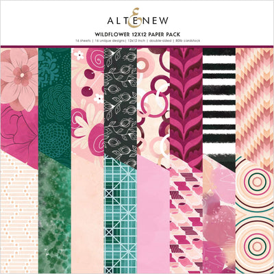 Altenew Paper & Embellishment Bundle Wildflower Collection Paper & Ephemera Bundle