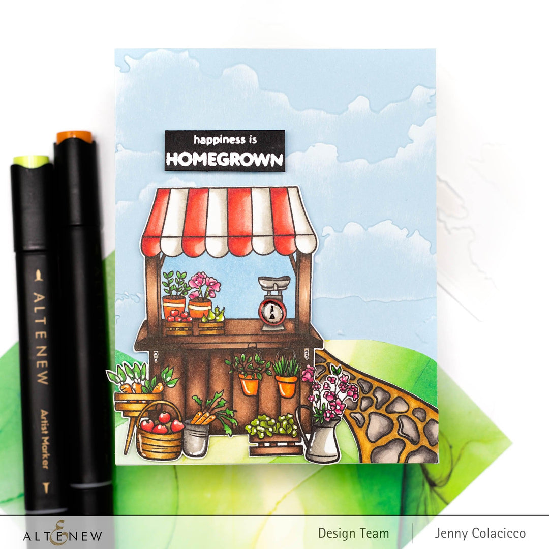 Altenew Pattern Paper Alcohol Ink Backgrounds 6x6 Paper Pack