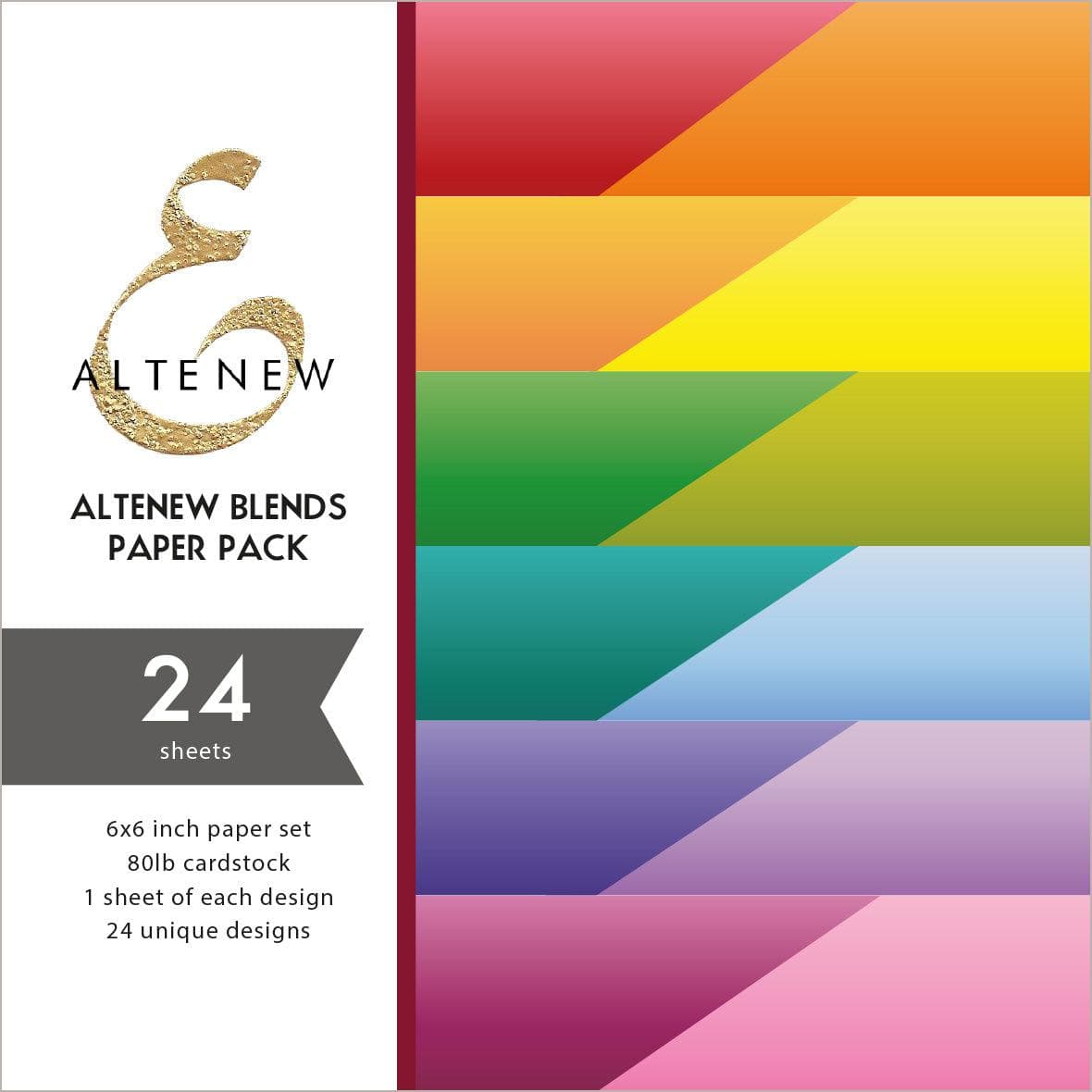 Altenew Pattern Paper Altenew Blends 6x6 Paper Pack
