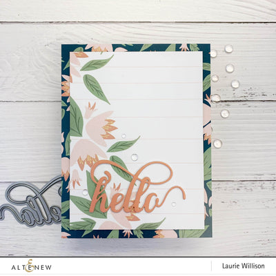 Photocentric Pattern Paper Blushing Blooms 6x6 Paper Pack