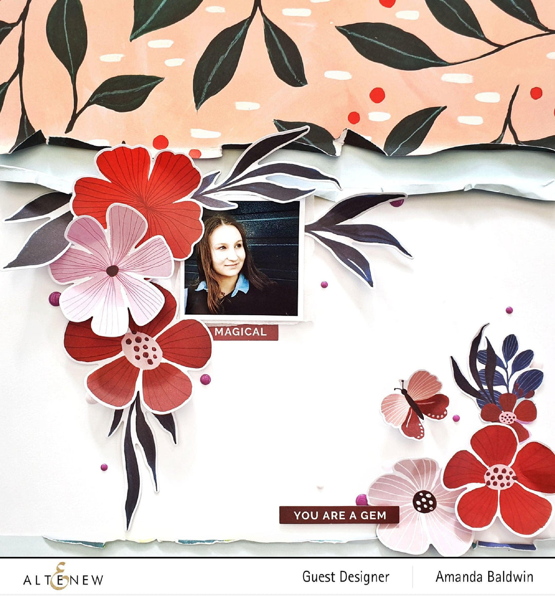 Pexzuh Printing Pattern Paper Enjoy the Ride 12x12 Paper Pack