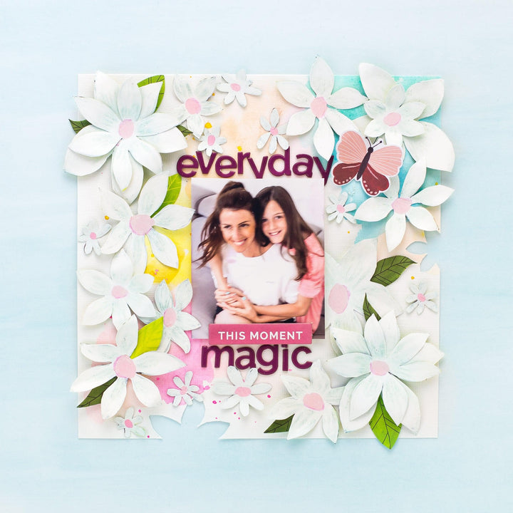 Pexzuh Printing Pattern Paper Enjoy the Ride 12x12 Paper Pack