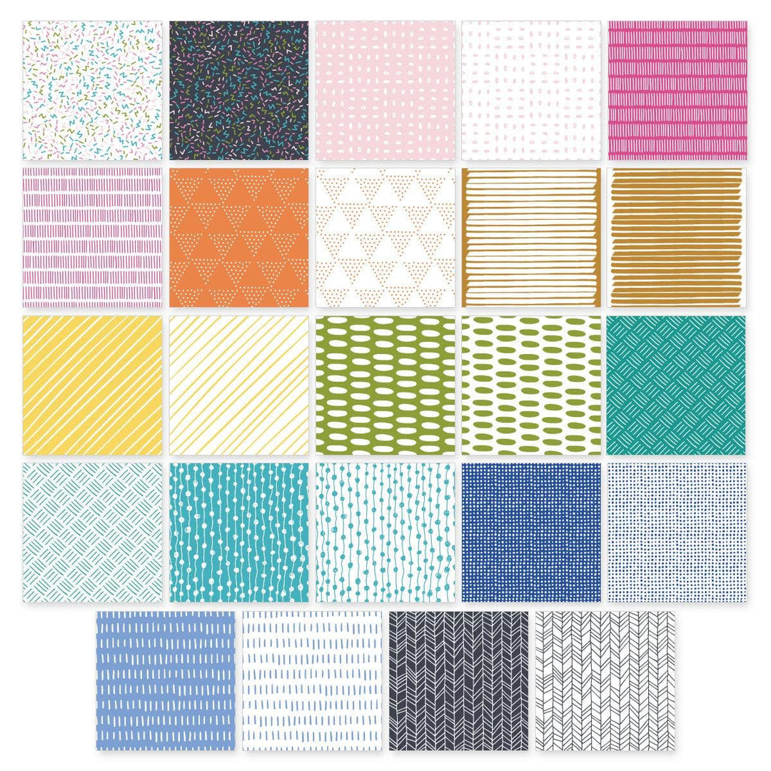 PMA Industries, Inc. Pattern Paper Exuberant 6x6 Paper Pack