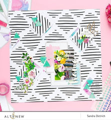 Photocentric Pattern Paper Our Family 12 x 12 Patterned Paper (80lb/Double Sided)