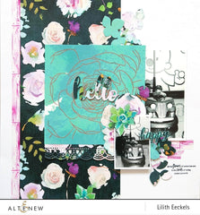 Photocentric Pattern Paper Our Family 12 x 12 Patterned Paper (80lb/Double Sided)