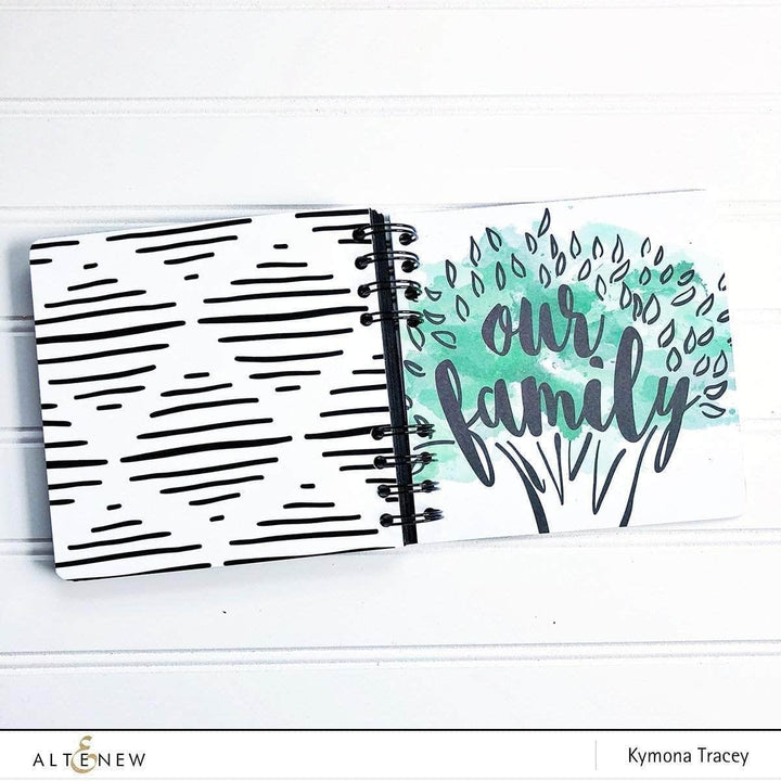 Photocentric Pattern Paper Our Family 12 x 12 Patterned Paper (80lb/Double Sided)