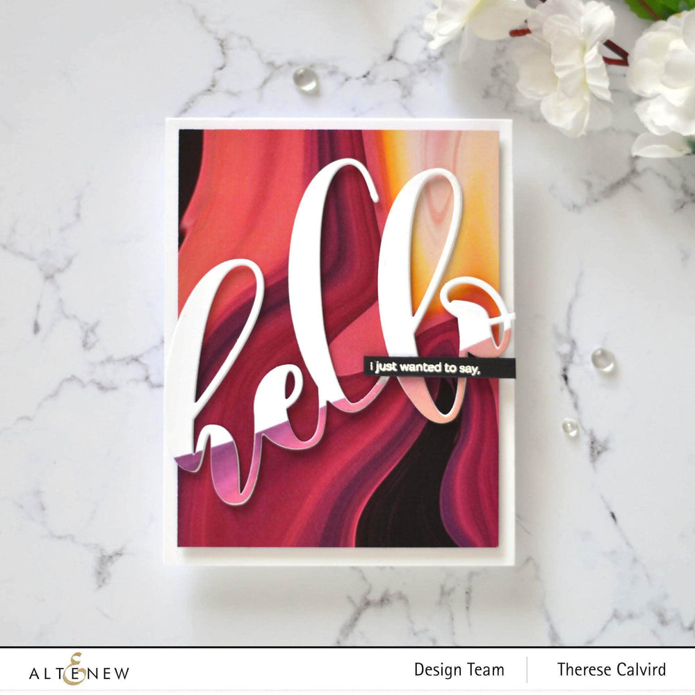 Photocentric Pattern Paper Poured Acrylic 6x6 Paper Pack