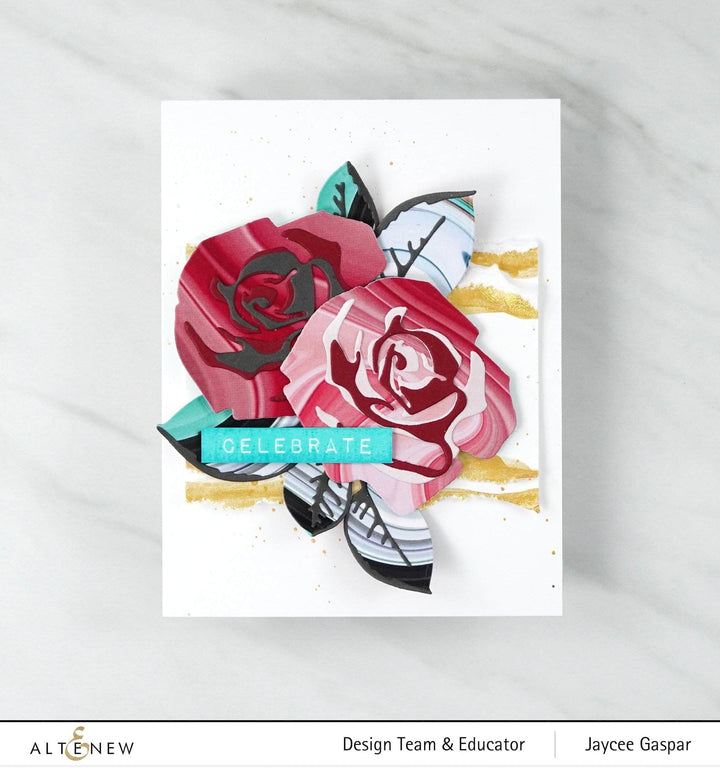 Photocentric Pattern Paper Poured Acrylic 6x6 Paper Pack