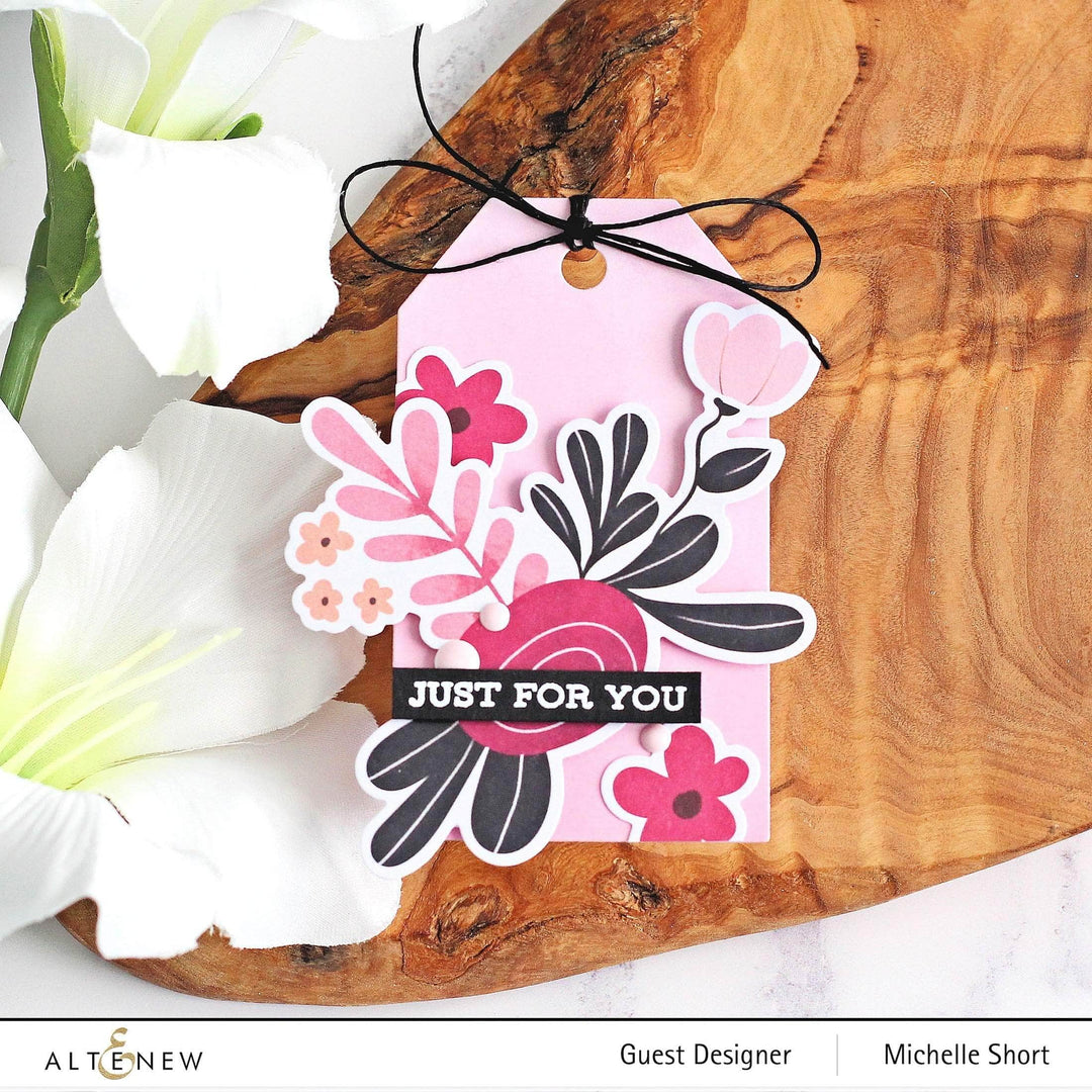 Pexzuh Printing Pattern Paper Wildflower Paper Crafting Collection 12x12 Paper Pack