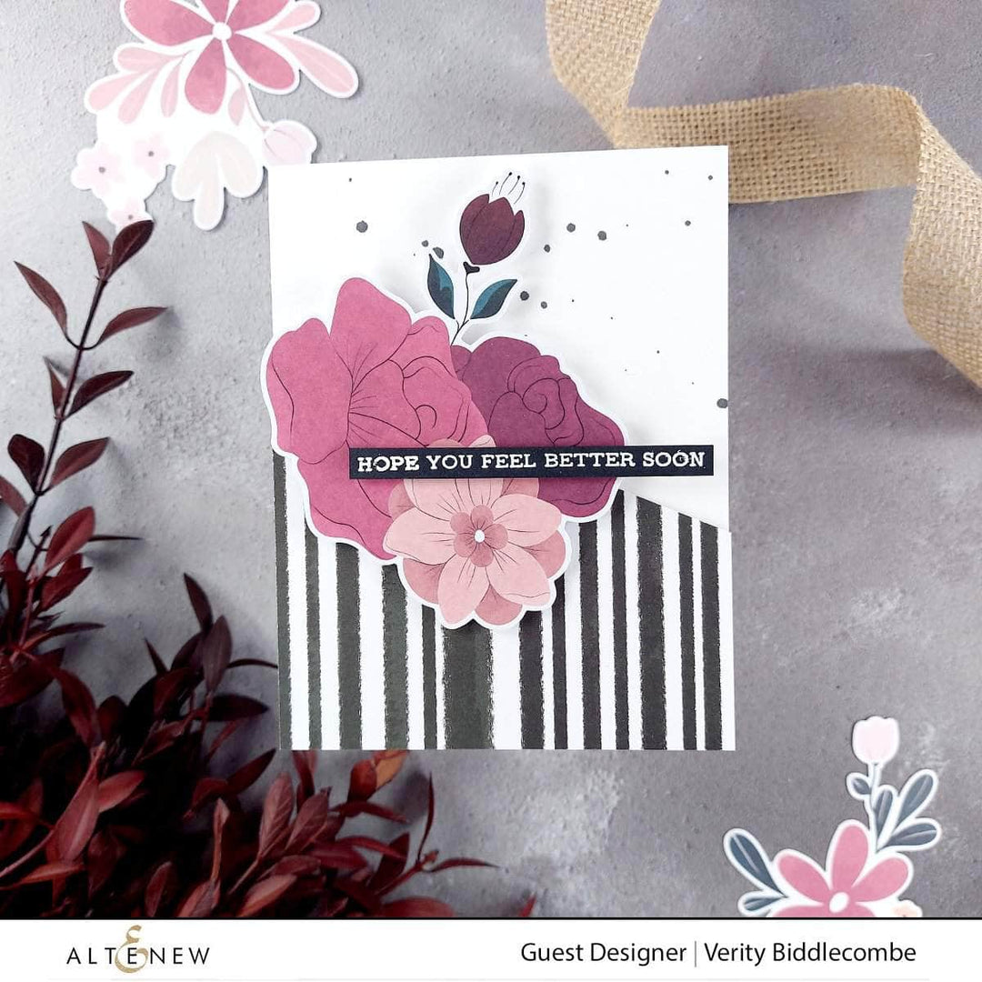 Pexzuh Printing Pattern Paper Wildflower Paper Crafting Collection 12x12 Paper Pack