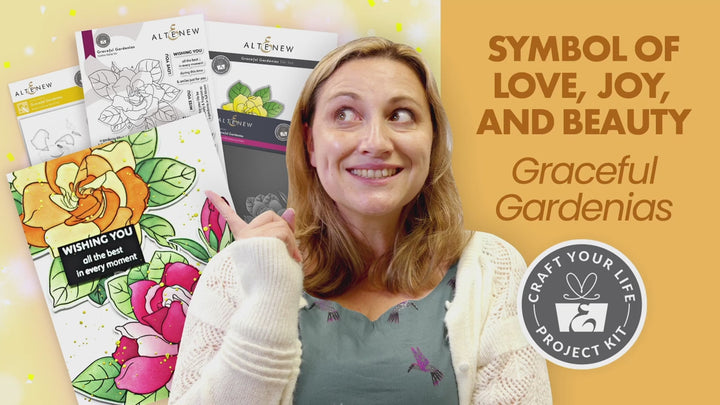 Craft Your Life Project Kit: Graceful Gardenias