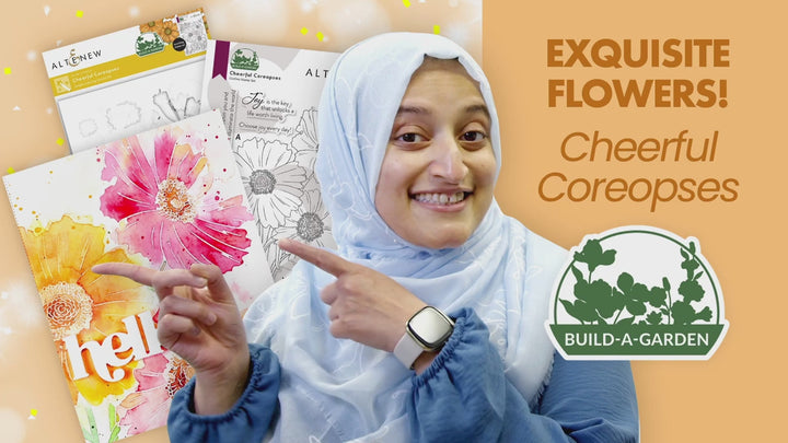 Build-A-Garden: Cheerful Coreopses & Add-on Die Bundle