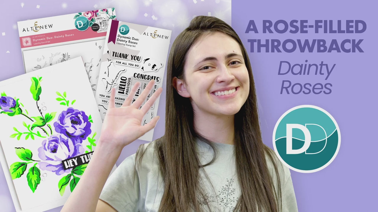 Dynamic Duo: Dainty Roses | Altenew