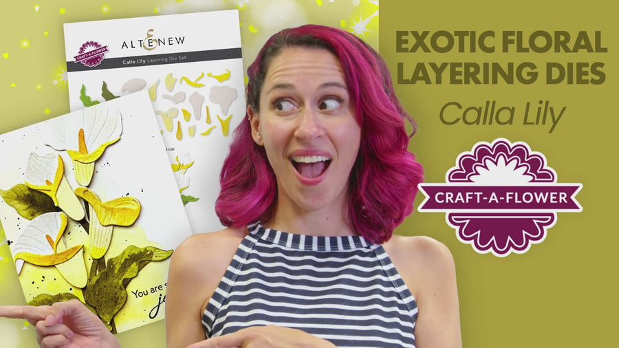Altenew Craft-A-Flower: Calla Lily Die Set