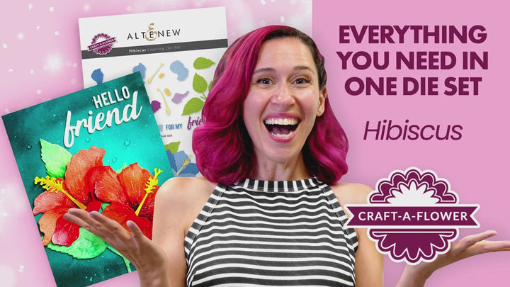Craft-A-Flower: Hibiscus Layering Die Set