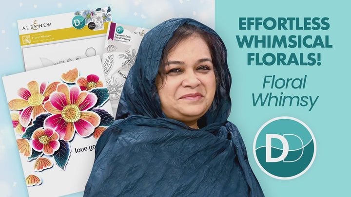 Dynamic Duo: Floral Whimsy Add-on Die Set