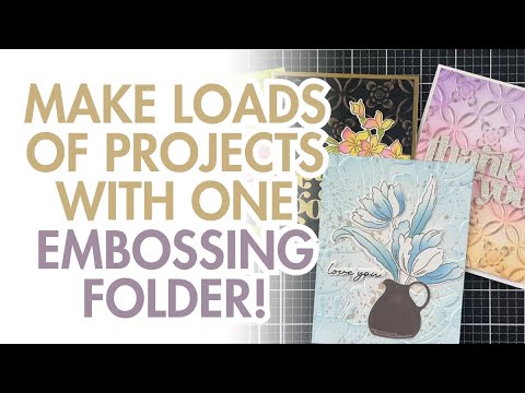 Botanical Rails 3D Embossing Folder