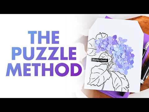 Pop-It-Up: Blooming Hydrangea Stamp & Die Set