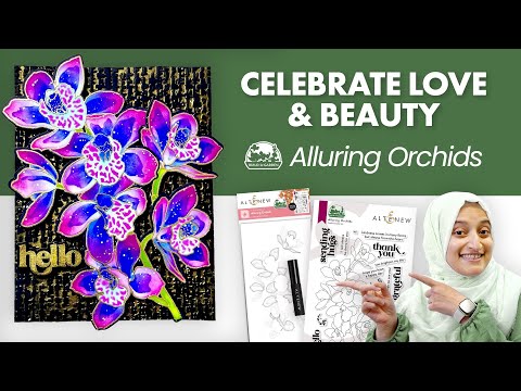 Build-A-Garden: Alluring Orchids & Add-on Die Bundle