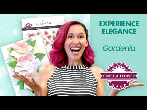 Craft-A-Flower: Gardenia Layering Die Set
