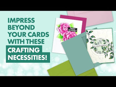 Crafty Necessities: Frosty Pink Envelope (12/pk)