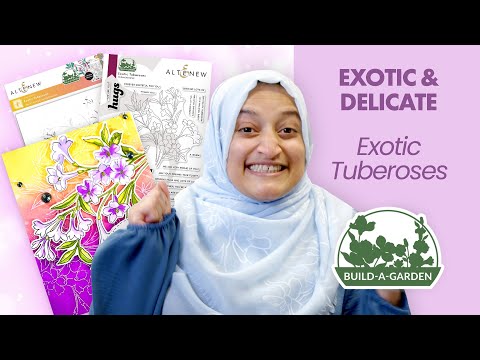 Build-A-Garden: Exotic Tuberoses & Add-on Die Bundle