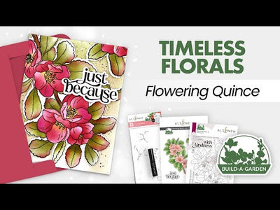 Build-A-Garden: Flowering Quince & Add-on Die Bundle