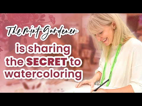 Dreamy Watercolor Flowers with Sarah Simon