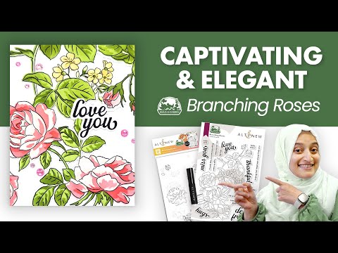 Build-A-Garden: Branching Roses Add-on Die Set