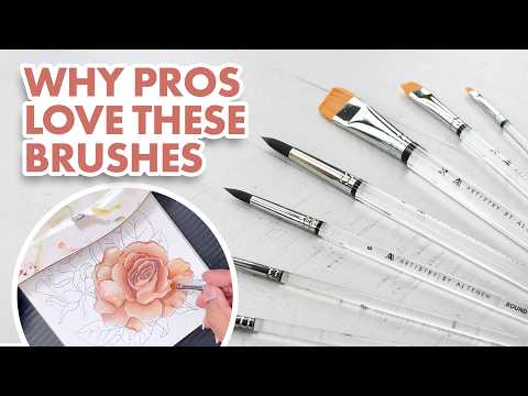 Artists’ Watercolor Foundation Brush Set