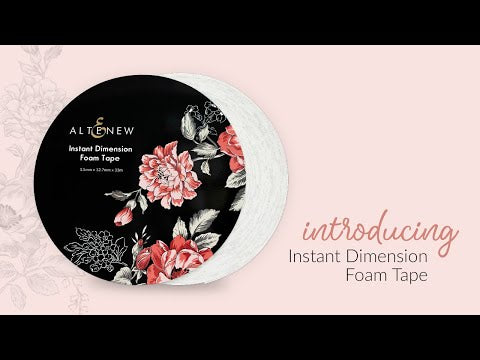 Instant Dimension Foam Tape - 1/16'' x 1/2'' x 33m