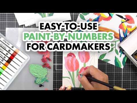 Paint-by-Number: Instant Artist - Blossoming Florals (12 Sheets)
