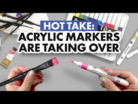 Ultimate Acrylic Marker Duo
