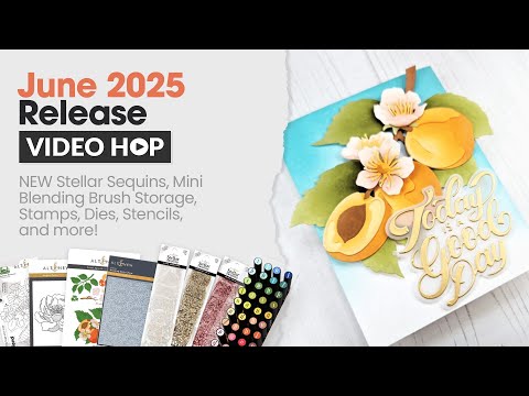 Sweet Apricots Layering Die Set