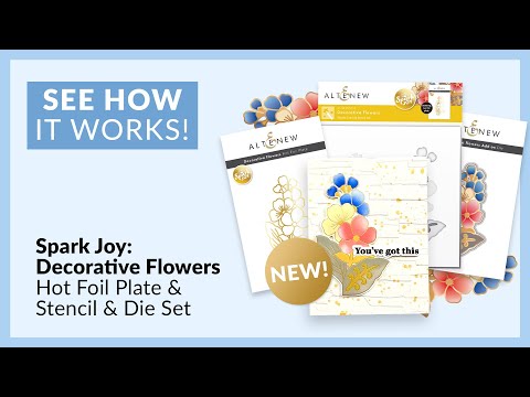 Spark Joy: Decorative Flowers