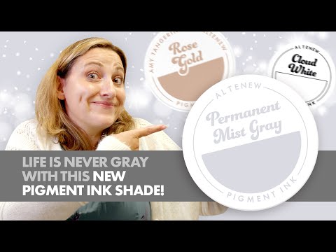 Permanent Mist Gray Pigment Ink