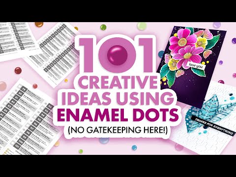 Northern Shore Enamel Dots