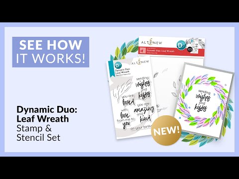 Dynamic Duo: Leaf Wreath