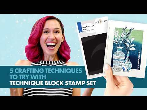 Mini Technique Block Stamp Set
