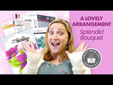 Craft Your Life Project Kit: Splendid Bouquet