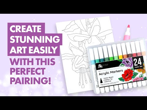 Ultimate Acrylic Marker Duo