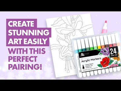 Ultimate Acrylic Marker Duo